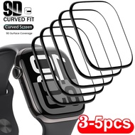 Protector Film For Apple Watch 46mm 45mm 44mm 41mm 40 38 42 mm 49mm Curved Screen Protectors iwatch 