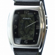 FOSSIL Belt Wrist Watch leather Direct from Japan Secondhand
