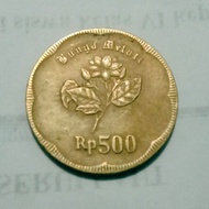 Uang koin 500 rupiah tahun 1992