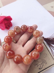 Vòng Đeo Tay Mã Não Tự Nhiên Họa Tiết Rồng Phượng Hoàng Máu Kiểu Retro Dễ Phối Đồ Phong Cách Welfare