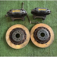 Original Ap Racing 6 pot Brake Calliper Set Toyota Alphard Vellfire ANH20 GGH20 Estima Previa ACR50 