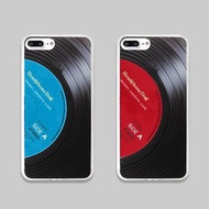 黑膠立體紋路手機殼-經典紅/藍 (iPhone11/Xs/8/7,華為,Samsung)