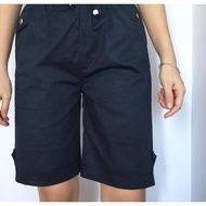 Women's Shorts - little vogue - lv01 - navy, M