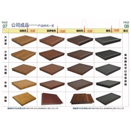 Outdoor High Bamboo Wood Floor Deep Carbon Preservative Wood Pallet Pallet Park