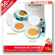Bb cushion - Moreskin BB Cushion BRIGHT / NATURAL || NASA Moreskin Foundation