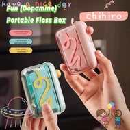 CHIHIRO Floss Dispenser, Oral Care without Floss  Floss Box, Automatic Ejectable Floss Organiser