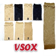 Handsock Muslimah Pendek Bunga vsox Handsock Tebal Pendek Muslimah