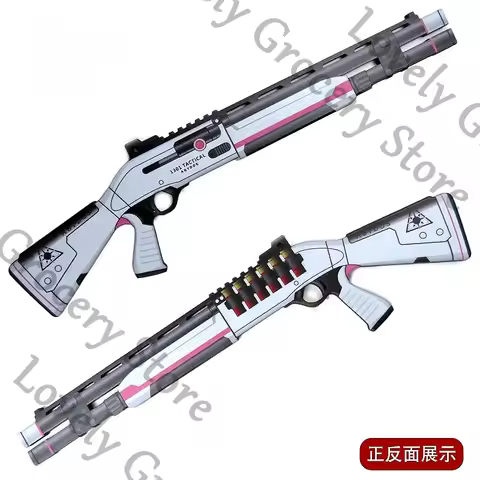 Anime Blue Archive Takanashi Hoshino Cosplay Cartoon Wooden Long-barrelled Gun Prop Model Weaponry A