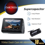 [New Launch] 70mai A800SE Dashcam | 4K | 2 Channel | Built in GPS | Night Vision | ADAS