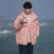 Casual coat, cotton, with hood, solid color, winter fashion for men and women 2023 NFNK IQ9G