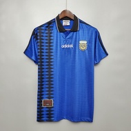 [Retro Active]1994 Argentina Away Retro Soccer Jersey Football