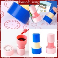 AOTO Educational Clock Stamp Clock Stamp Kid Early Learning Toy For Preschooler Children Learning Te