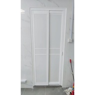 ALL WHITE ALUMINIUM SLIDE AND SWING DOOR