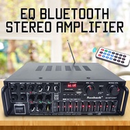 Most Suitable Sunbuck Bluetooth EQ Audio Amplifier Karaoke Home Theater FM Radio 2000W - AV-326BT F6Y