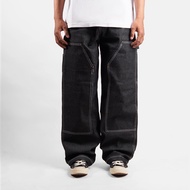 WISED | STEEL | CARPENTER PANTS DOUBLE KNEE BAGGY FIT