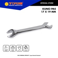 TORA 17 x 19 mm Double Open End Spanner