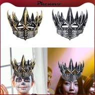 phenovo Gothic Halloween Accessories Wedding Hair Accessories Crown for Women for Birthday Prom Part