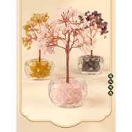 Natural Crystal Tree Fortune Tree Crystal Tree of Life Lucky Tree Office Crystal Ornaments