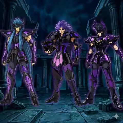 [9-Hour Shipping]New Stock CS SaintSeiyaClothMythEXGeminiSaga / Camus / Shura Specters Gold SaintMet