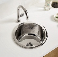 Hong Kong Grand Hyatt Hotel Stainless Steel Wash Basin Undermount Oval Copper Island Sink Octagonal 