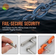 GoGoHome Stainless Steel Long Swivel Pin Shale for Robust Performance in Extreme Conditions SG