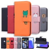 Lovely Animal Flip Leather Phone Case For iPhone 13 12 11 Pro X XS XR Max 6 7 8 SE 6S Plus 5 Fundas Card Holder Stand Book Cover