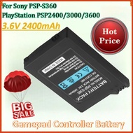 New 3.6V 2400mAh Rechargeable Battery Pack for Sony PlayStation PSP-S360 PSP3000 PSP2400 PSP3600 Gam