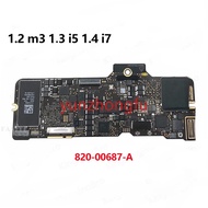 A1534 Motherboard for M3 M5 i5 i7 256GB 512GB For Macbook 12" A1534 Logic Board 2015 2016 2017 Year