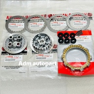 3C1 clutch housing + 3C1 clutch friction plate + 3C1 clutch lining + 3C1 clutch rubber Yamaha Vixion