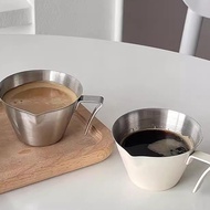 304 Coffee Extraction Cup Espresso Cup Espresso Espresso Liquid Measuring Ounce Stainless Steel Smal