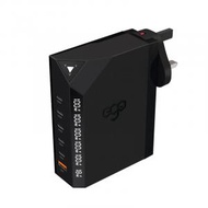 ego - 【EX120-Black】EXINNO+ 180W USB/Type C 6位輸出口充電器 (4901688410593)(香港行貨)