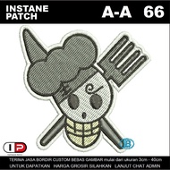 A-A66 SUPER PREMIUM EMBROIDERED PATCH EMBLEM - I PATCH