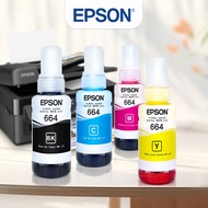 Original Epson 664 inks No Box for L1300 L200 L220 L300 L310 L350 L365 L565 L120 Printer T664 ink Dy