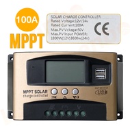 mppt solar charger controlle 30/60แอมป์/100A ชาร์จเจอร์ 12v24v ชาจเจอร์โซล่า โซล่าชาร์จเจอร์ MPPT-Pr