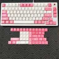 【Keycap Only】Tokyo Sakura Keycap Cherry Profile PBT Sublimation Japanese Keycaps For Cherry MX Switc