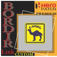 CAMEL LOGO YELLOW HP-303 PATCH EMBROIDERY LOGO/ EMBLEM