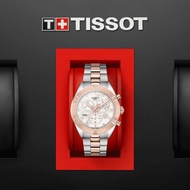 TISSOT T101.917.22.116.00 T1019172211600 Lady Watch PR 100 SPORT CHIC CHRONOGRAPH 38mm Diamonds Two-