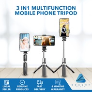 L02 3 in1 Multifunction Mobile Phone Tripod Selfie Stick Wireless Bluetooth Monopod 360° Rotation Po