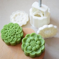 Khuôn trung thu lò xo 2 mặt sen tháp 150gr