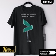 U2 Band T-shirts (22) Adult T-shirts Size S - 7XL Big Size Jumbo and Children's T-shirts Size XS - X