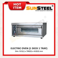 【SUNSTEEL】Heavy Duty Industrial Electric Oven 1 Deck 1 Tray