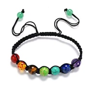 7 Chakra Knitting Knot Health Bracelet