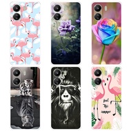 For Redmi 13C Case Painted Soft Silicone TPU Cartoon Case For Redmi 13C Phone Case