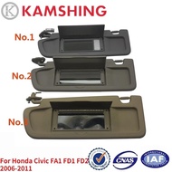 CAPQX 1PCS For Honda Civic FA1 FD1 FD2 2006-2011 Car Inner Sunvisor Sun Shield Front Visor Antidazzl