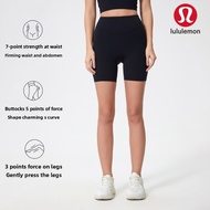 Summer New Style No T-Line Yoga Shorts Women Cycling Fitness Pants High Waist Hip-Lifting Sports Thr