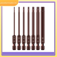 [GRKN]65mm H1.5-H6 Alloy Steel Magnetic Hex Head Screwdriver Bits Screw Driver Tools