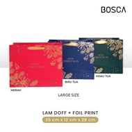 Bosca Living - Premium Christmas Paper Bag / Christmas Paperbag / Christmas Gift Wrap / Christmas Ha