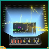 【HOT】 C09 I2C waveform ammeter, 0-40V input dual channel voltage and current tester