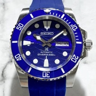CUSTOM BUILT MOD SEIKO BLUE SUBMARINER diver jam pria