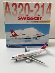 Swissair Airbus A320 1:400 Dragon Wings Plane Model 🇨🇭瑞士航空 飛機模型 玩具